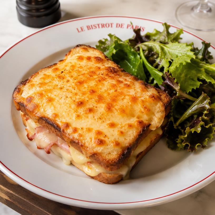 Croque-monsieur parisien