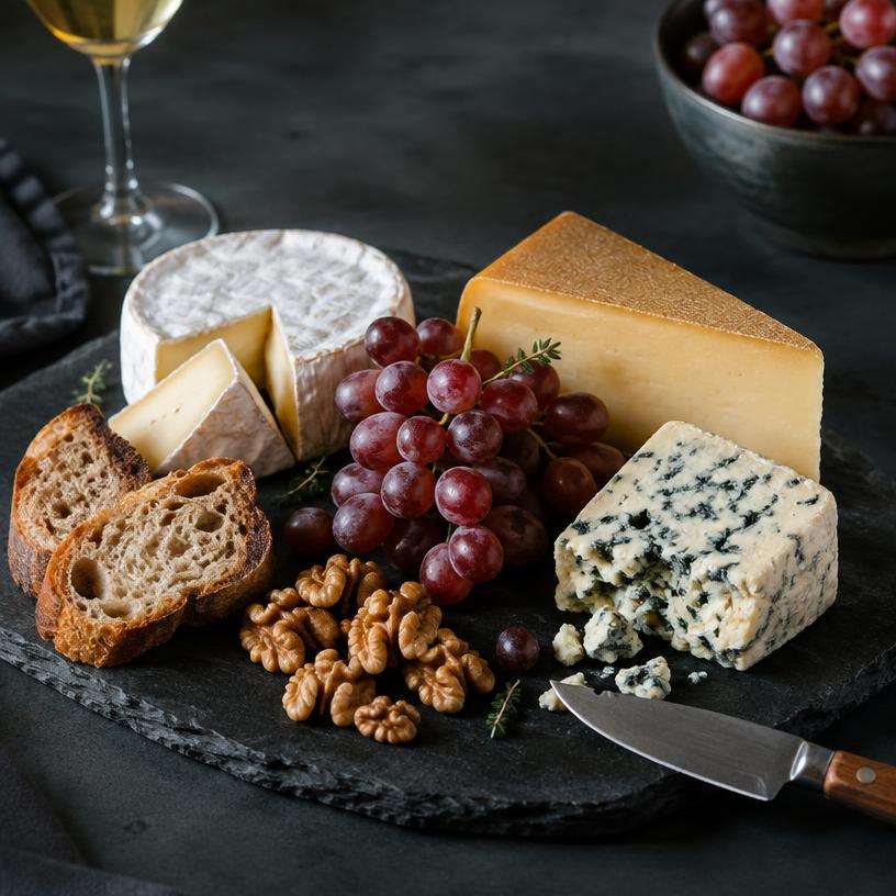 Assiette de fromages