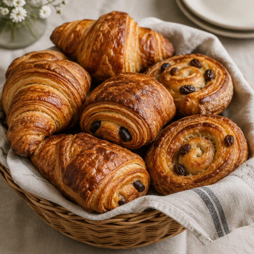 Viennoiseries du matin
